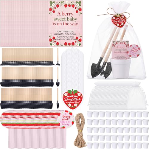 Amyhill 50 Sets Strawberry Baby Shower Favors for Guests Bulk at Amazon