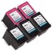 Printronic Remanufactured Ink Cartridge Replacement for HP 901XL ( Black,Tri Color , 5-Pack )
