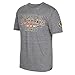 NHL Chicago Blackhawks Men's Property Block Tri-Blend Short Sleeve Tee, Medium, Gray