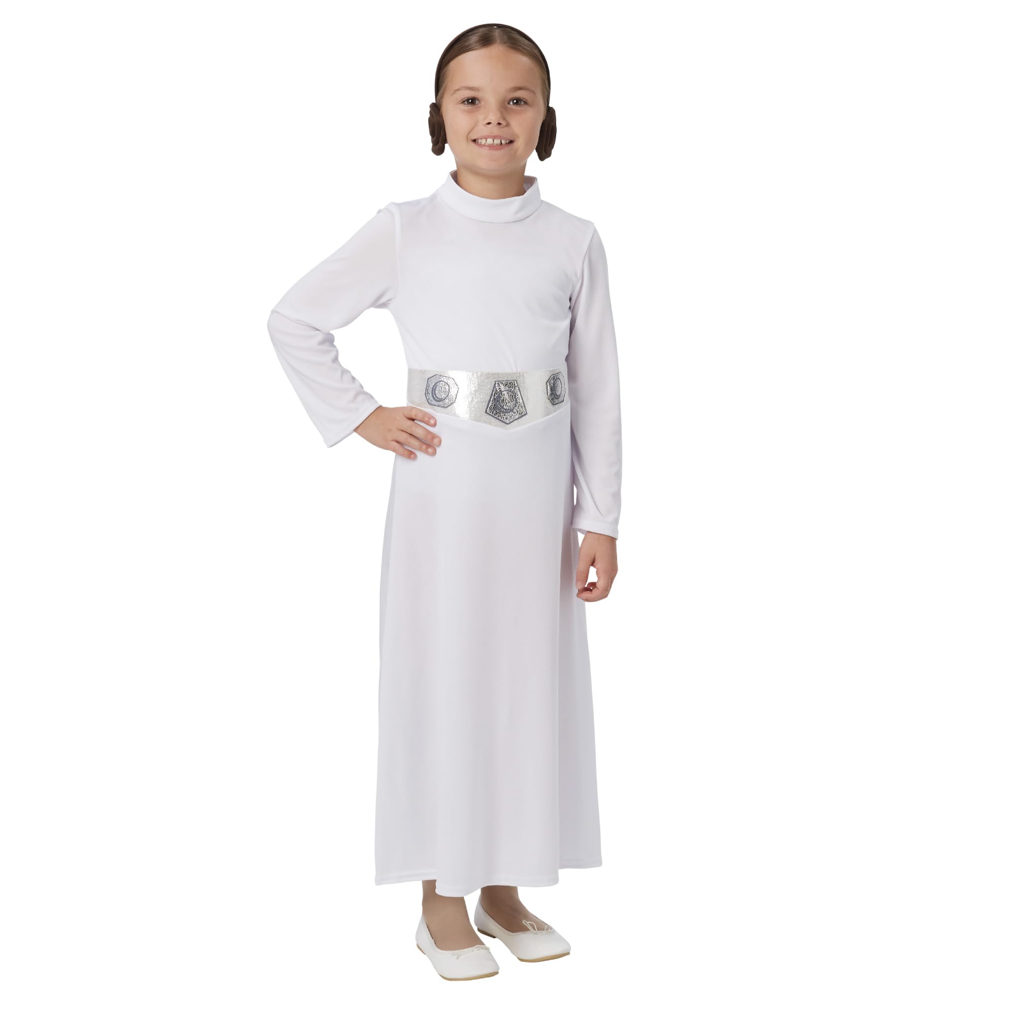 Rubies Official Disney Star Wars Princess Leia Costume, Childs Size Age 11-12 Years Halloween