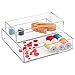 iDesign Clarity Kitchen Drawer Organizer for Silverware, Spatulas, Gadgets - Medium, 8