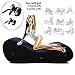 Love MAX Portable Inflatable Sofa PVC + Rubber + Nylon Magic Aid Position for Deeper Position Support PVC Flocking Bed for Couples Travel Exercise Bed Skillsthumb 1