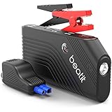 BEATIT TECH 600A Peak 14000mAh 12-Volt Portable Car Jump starter Booster Battery Charger Power Bank Vehicle Emergency Kit, Compass &amp; Built-in Flashlight