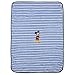 Disney Mickey Mouse Super Soft Coral Fleece Baby Blanket, Blue/Navy