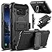 Galaxy S8 Active Case, Venoro Heavy Duty Armor Shockproof Rugged Protection Case Cover with Belt Swivel Clip and Kickstand for Samsung Galaxy S8 Active 5.8