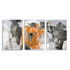 3 Piece Canvas Wall Art - Abstract Color - Canvas Prints Home Artwork Decoration for Living Room,Bedroom - 16"x24" x 3 Panels