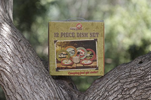 Camp Casual (CC-001) 12-Piece Dish Set