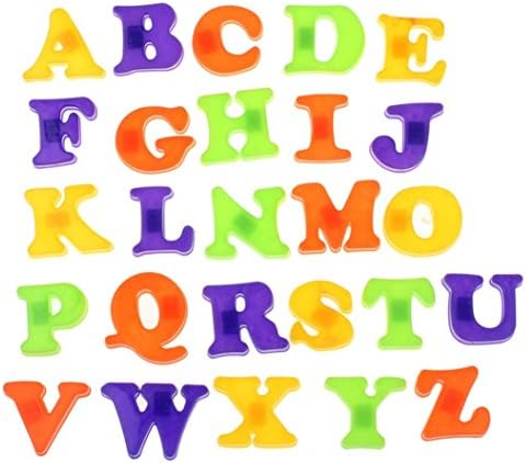 LUQUAN Fashion Fridge Magnet Baby Child Toy A-Z Educational Alphabet 26 Letters