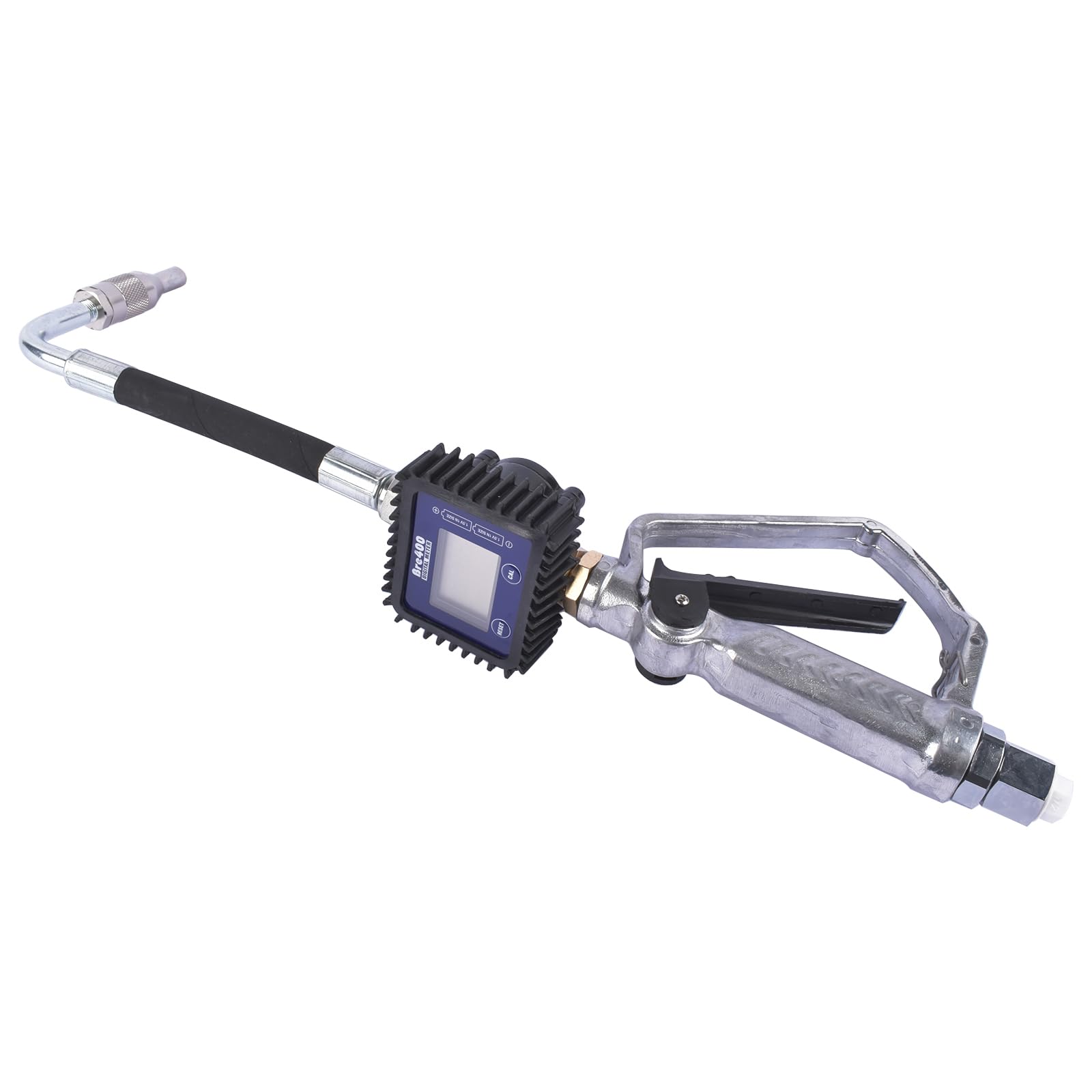 Photo 1 of Enocos Digital Oil Control Valve Meter Nozzle, 1/2" inch NPT Inlet, 1-35 L/min LCD Displays 1500Psi 100Bar Heavy Duty Lubricant Fueling Nozzle with Flow Meter (Not for Gasoline)