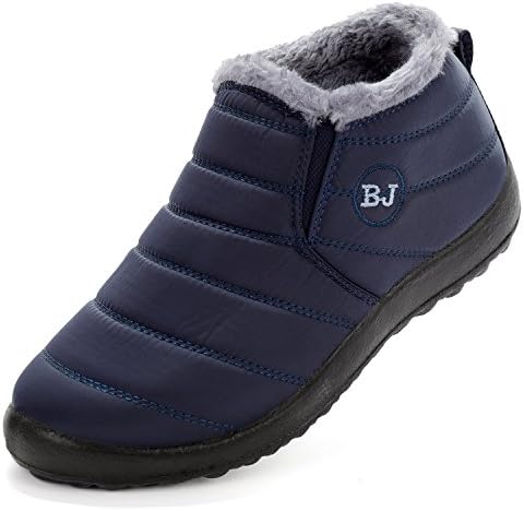 Cattle shop Womens Snow Boots Winter Warm Booties Fur Lined Anti-Slip Ankle Boots Outdoor Slip On Waterproof Booties Comfortable Warm Shoes