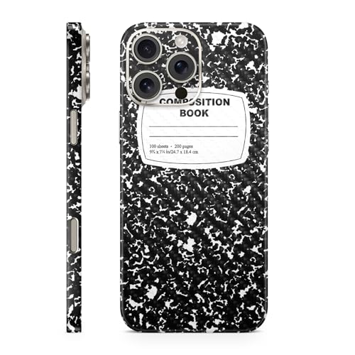 Carbon Fiber Phone Skin Compatible with Apple iPhone 16 Pro Max - Composition B…