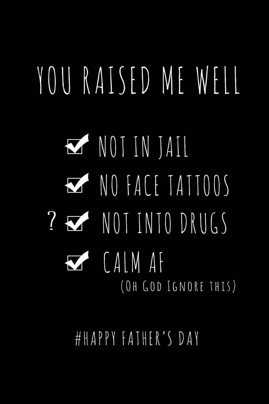 happy fathers day to me