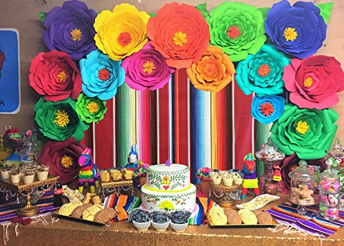 Allenjoy 7x5ft Soft Fabric Mexican Fiesta Theme Party ...
