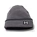 Under Armour Men's ColdGear Infrared Cuff Sideline Beanie, Graphite/Black, One Size