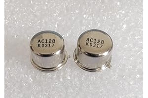PMMCON Pcs of 2 New, AC128 PNP Transistor