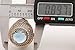Turkish Handmade Jewelry Round Shape London Blue and Round Cut Topaz 925 Sterling Silver Ring Size Options