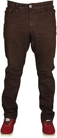 burgundy colour jeans