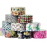 10 Rolls Printed Duck Brand Duct Tape Bulk Lot Patterns Arts Craft Decorative DIY 60yds Punk Penguin