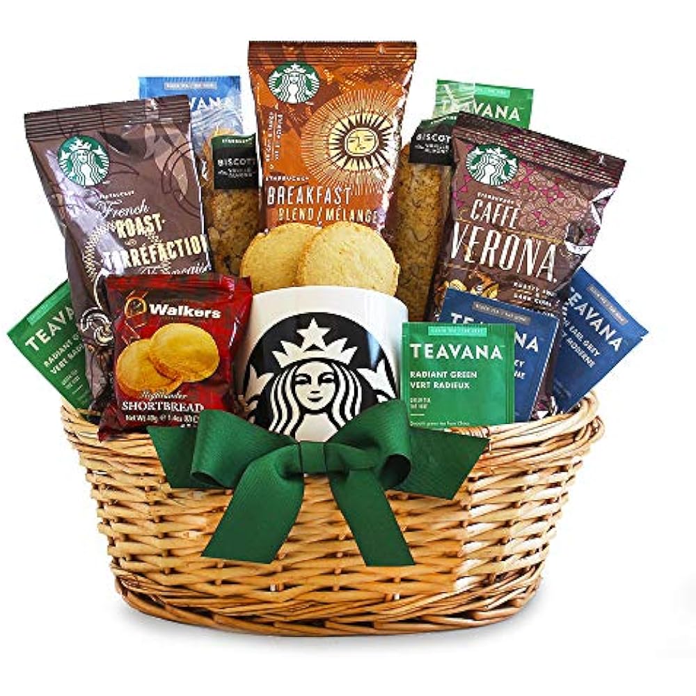 California Delicious Starbucks Daybreak Gourmet Coffee Gift Basket Grocery & eBay