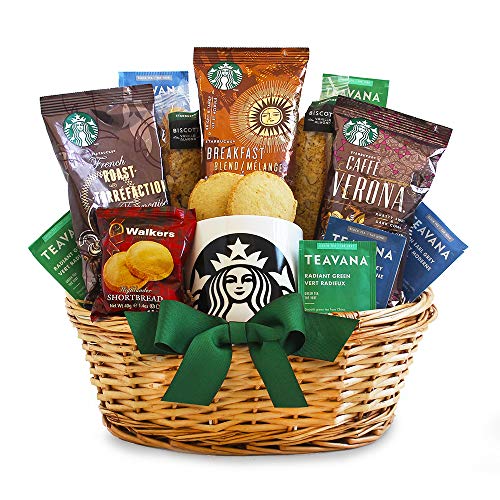 California Delicious Starbucks Daybreak Gourmet Coffee Gift Basket - Thumbnail 3