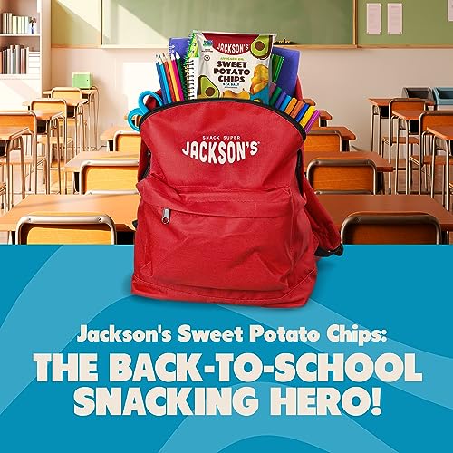 Jackson’s Sweet Potato Kettle Chips Variety Pack made with Premium Oils