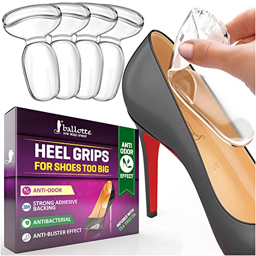 Heel Inserts for Women and Men [with AntiOdor Effect] Heel Cushion