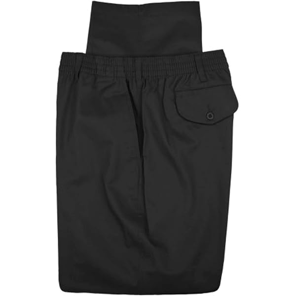 Bigmansland Falcon Bay Elastic Waist Twill Pants - Casual Baggy Fit, Khaki 46x32