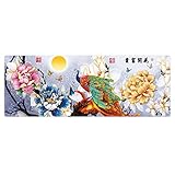 Cmhoo Large Mouse Pad Gaming & Professional Computer Extra Large Mouse Pad / Mat 27.5IN (7030 Rich flowers)