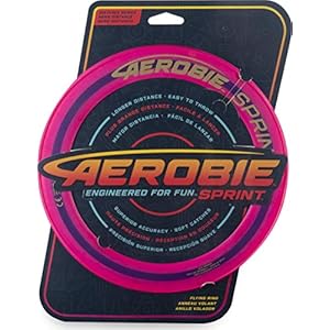 Aerobie-Aerobie-Sprint-Ring-Outdoor-Flying-Disc-10-Inches-Magenta Aerobie Sprint Ring Outdoor Flying Disc - 25cm - Mutlicolor