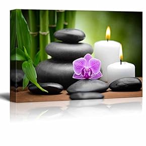 Zen Basalt Stones and Orchid Spa Beauty and...