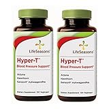 LifeSeasons Hyper-T Herbal Blood Pressure Support, 120 Vegicaps - 2 Pack