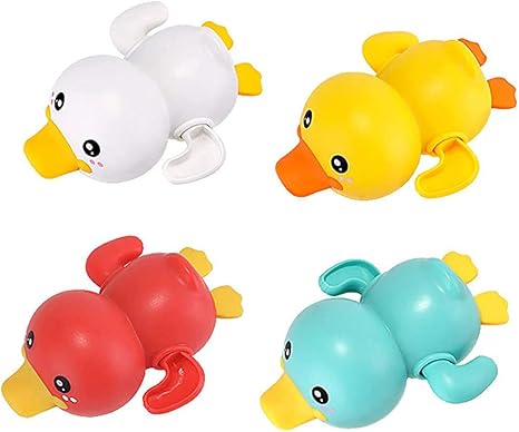 Amazon Co Jp Asdsh キッズ お風呂おもちゃ ベビーバスタブおもちゃ ダックのおもちゃ かわいい フローティング バス 動物のおもちゃ 子供 プール 時計じかけ ビーチおもちゃ 知育玩具 4個セット ホーム キッチン