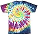 Catopia Tie Dye Kitty Cat Graphic T-Shirt - X-Large,Multicoloured