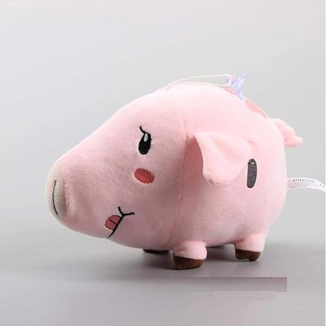 Amazon Co Jp ぬいぐるみ七つの大罪ドラゴンs怒りの罪フォックスs貪欲の罪ピンクピッグホークぬいぐるみ柔らかいおもちゃcm ホーム キッチン