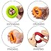 UJoylify Finger Exerciser, Hand Strengthener Grip Ring-Finger Stretcher Resistance Bands-6 Hand Finger Strength Trainer Set for Sports, Musicians,Physical Rehb,Hand Therapy,Stress Relief Grip Exercise