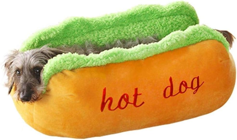 Hot Dog 63cm Washable Soft Dog / Cat Bed