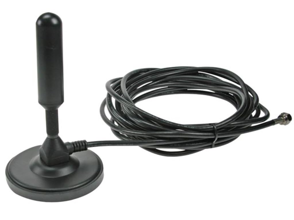 Velleman Magnetic Antenna for Mobile DVB -T Reception - Black