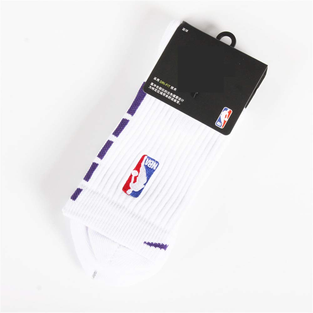 GHQ-WAZI Calcetines de Baloncesto de la NBA 19 Nuevo NBA Thick ...