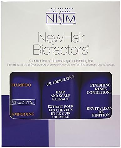 Nisim Newhair Biofactors Normal to Dry Tripack Control Excessive Hair Loss