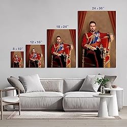 Turn Me Royal Custom Portrait from Your