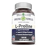 Amazing Formulas L-Proline 500mg 120 Capsules