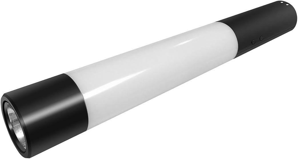 Rechargeable LED Flashlight, Portable Camping Light, Handheld SOS Light, Bar Falshlight Toy for Outdoor, Holiday, Reading, Security and Emergency Lighting, 18650 1800mAh Battery Build-in Table Light
