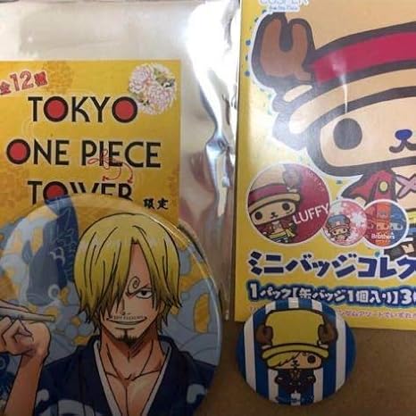 ワンピース 東京ワンピースタワー 和風コレクション缶バッジ17 ミニバッジコレクション サンジ ワンピース商品 アニメ 萌えグッズ 通販 Amazon