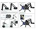 Adeept Robotic Arm kit Arduino Compatible Desktop Robot Arm Kit based on Arduino UNO R3 and Nano with NRF24L01 2.4G Wireless Remote Control with PDF Guidebook/Tutorial