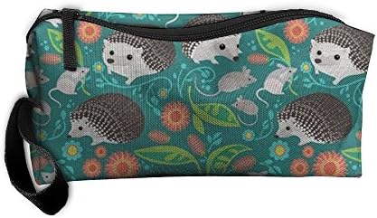 Cosmetic Bags Brush Pouch Hedgehog Portable Makeup Bag Zipper Wallet Hangbag