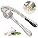 Homgeek Y084 Garlic Press, Garlic Mincer Heavy Duty Professional Handheld Garlic Crusher For Home And Kitchen Dishwasher Safe