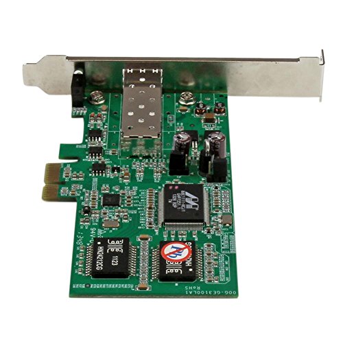 StarTech.com PCI Express Gigabit Ethernet Fiber Network Card with Open SFP (PEX1000SFP2)