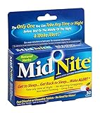 Meda Consumer Healthcare Midnite Sleep Aid, 30 Count (Pack of 2)