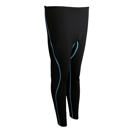 MagiDeal Super Stretch Neoprenhose 3 mm Neopren Lange Hosen, Damen Herren UV Schutz Long Neoprene Pants