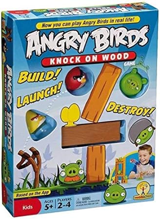 Smilecasters Angry Birds Knock on Wood Board Game